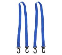 TOYZFRIENDY Cinghia Porta Scarponi da Sci Regolabile in Nylon Resistente Set 2 Pezzi Tracolla Comfort per Trasporto Attrezzatura Sci per Adulti e Leggera e Pieghevole per Sport Invernali