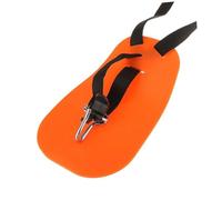 TOYZFRIENDY Cintura Imbracatura Regolabile per Decespugliatore e Trimmer con Spallacci Imbottiti Arancione per Lavoro Confortevole e Duraturo