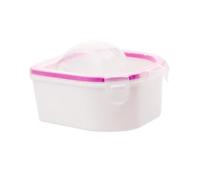 TOYZFRIENDY Ciotola per Ammollo Unghie in Plastica Resistente Vaschetta Manicure per Trattamenti Rimozione Unghie Finte e Nutrizione Cuticole Adatta Mani e Sinistro