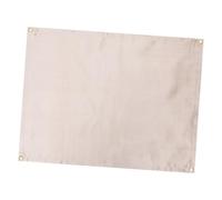 TOYZFRIENDY Coperta Antincendio Resistente al Calore 80x60 Cm per Barbecue e Campeggio, Tappetino Ignifugo in Fibra di Vetro Beige per Protezione Griglia e Uso Esterno