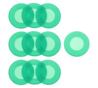 TOYZFRIENDY Copertura per Stetoscopio a Membrana in Silicone Verde 10 Pezzi Protezione Morbida per Campana e Diaframma Accessori Medici Riutilizzabili per Uso Clinico e Professionisti della