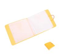 TOYZFRIENDY Custodia CD Arancione Posti in Materiale PP Resistente Organizer Compatto per Dischi Musicali Giochi e Video Protezione Antigraffio e Risparmio di Spazio Facile Apertura e