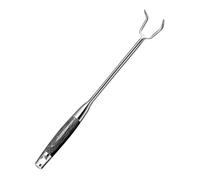 TOYZFRIENDY Gancio Per Carne Gancio Per Paletta io Per Bistecca A Forma Di Griglia io Per Barbecue Paletta Per Carne A Treccia io Per Cottura Per Barbecue