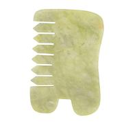 TOYZFRIENDY Gua Sha Naturale in per Massaggio e Linfodrenaggio Strumento Scraping per Pressoterapia e Assorbimento Cosmetici Attrezzo Esercizi Facciali per Relax e