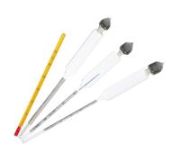 TOYZFRIENDY Idrometro Alcolico in Vetro per Vino e Liquori Termometro Integrato Misurazione Precisa da Vino Birra e Sidro Strumento Affidabile e Riutilizzabile per Appassionati di Enologia