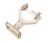 TOYZFRIENDY Kit di Rifrazione della Luce con Prisma Triangolare in Vetro Ottico Trasparente e Supporto Stabile per Esperimenti di Ottica Fisica e Lezioni Scientifiche in Laboratorio Educativo