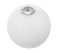 TOYZFRIENDY Lampada Bianco Paralume Acrilico con Attacco Vite in Metallo Copertura Tonda Resistente per Lampade Sospensione Parete Sostituzione Paralume Lampada da Soffitto