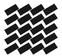 TOYZFRIENDY Lenti Nere in Vetro per Casco da Saldatura 40 Pezzi Coperture Protettive Antigraffio e Resistenti Agli Urti Rivestimento UV Lenti di Ricambio Leggere Compatibili per