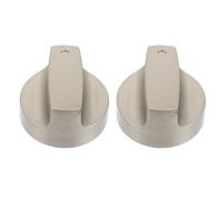 TOYZFRIENDY Manopola in Metallo per Stufa a Gas Set 2 Pezzi Manopola del Bruciatore per Controllo Temperatura Fornelli Sostituzione Diretta Senza Attrezzi per Cucina