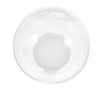 TOYZFRIENDY Paralume in Vetro Trasparente Piccola per Lampadario Paralume Lampada Sospensione Leggero e Resistente Design Moderno per Sostituzione Facile e Illuminazione