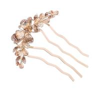 TOYZFRIENDY Pettine Per Sposa Con Strass Accessorio Per Elegante Quattro Denti Per Matrimoni e Occasioni Speciali Colore Per Donne e Ragazze