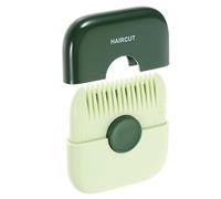 TOYZFRIENDY Pettine Tagliacapelli in Abs e Acciaio Inossidabile con per Taglio e Assottigliamento Frange Ergonomico Antiscivolo Strumento Affidabile per Acconciature Avocado