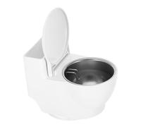 TOYZFRIENDY Posacenere Muro Forma Wc con Design e Montaggio Chiodi Decorativo e Creativo per e Uffici Moderni