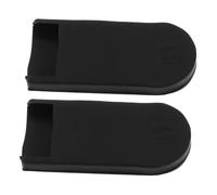 TOYZFRIENDY Protezione Morbida in Silicone per Sassofono 2 Pezzi Poggiapollice Nero Supporto Dita per Suonare e Praticare lo Strumento
