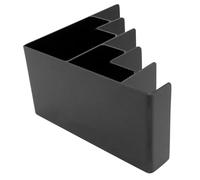 TOYZFRIENDY Scaffale per Trucco a 5 Livelli Nero, Espositore Portaoggetti da Bagno Multi-scomparto, Organizer Cosmetici per Rossetti, Pennelli e Accessori, Soluzione per Ordine