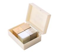 TOYZFRIENDY Set Di Cubi Di Densità Metalli 4 Pezzi Rame Ferro Alluminio Per Esperimenti Fisici Didattici e Educazione Scientifica Nelle Scuole