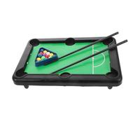 TOYZFRIENDY Set Mini Biliardo per Bambini Tavolo da Biliardo da Tavolo Portatile Bastoni e Palline Giocattolo Interattivo per Famiglia Adatto a Casa e Picnic