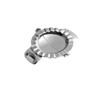 TOYZFRIENDY Stampo per Ravioli in Acciaio Inossidabile Pressa per Gnocchi e Dumplings Piccola e Modella Pasta con Design Crimpato Utensile Facile da per Cucina Domestica e Ristorante