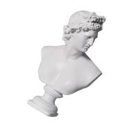 TOYZFRIENDY Statua Mitologica Resina David Bianco Decorazione Casa Scultura per Interni