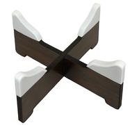 TOYZFRIENDY Supporto in Legno per Tongue Drum da Pavimento Stand Portatile per Handpan Display Stabile ed Elegante per Casa e Aula Musicale Facile da Montare e Smontare Colore Colore Casuale