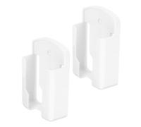 TOYZFRIENDY Supporto Per Telecomando Autoadesivo Da Parete in Plastica Resistente, Custodia Porta Telecomando Per Condizionatore e Tv, Set 2 Pezzi, Organizzatore Senza Forature Per Casa e Ufficio