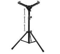 TOYZFRIENDY Supporto Rullante in Lega Treppiede Altezza per Batteria da Interno Struttura e Robusta in Nero Pratico per Strumenti Musicali