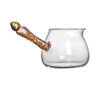 TOYZFRIENDY Tazza borosilicato Tazza tè distributore chiaro accessori per l'arte del tè accessorio per il della del da pubblica bicchiere per bere