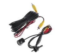 TOYZFRIENDY Telecamera Retromarcia Auto LED Visione Notturna Grandangolare Mini Ccd Monitor Parcheggio Nero