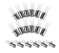 TOYZFRIENDY Testine di Ricambio per Tagliacapelli Naso 30 Pezzi, Lame di Precisione in Metallo e Plastica per Rasoio Elettrico, Accessori Sostitutivi per Cura Personale Maschile