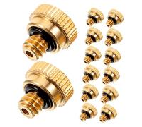 TOYZFRIENDY Ugelli Nebulizzatori in Lega di Rame Senza Piombo per Impianto di Raffreddamento Esterno Adatto per Giardinaggio in Serra e Controllo della Polvere