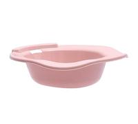 TOYZFRIENDY Vasino Sitz Bath Postpartum Rosa con Maniglia Laterale Lavabo per Facile Spostare Post Operatoria per Anziani e Donne Gravidanza