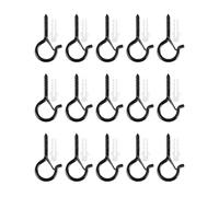 TOZBLEU 15 pcs Ganci a Vite,gancio soffitto,gancio,Ganci a Soffitto a Vite in Metallo, Ganci Avvitabili per Interni Esterni Appendere Piante in Vaso, Decorazioni Natalizie, Lanterne