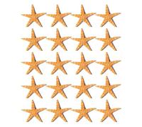 TOZBLEU 20pcs Stelle Marine per decorazioni,Finger Starfish Decorative Stelle Marine in resina per Decorazioni di Matrimoni Home Decor la casa Natale Feste e Progetto Artigianale progetti creativi