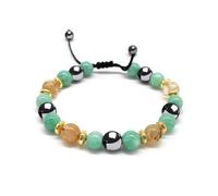 TOZBLEU Bracciale in pietra naturale,1 pcs Pietra Semipreziose Naturale Fatto a Mano,gioielli Regali di compleanno per ragazze Idee regalo di compleanno per ragazze Regali per la figlia per
