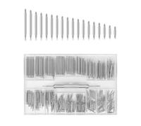 TOZBLEU Strumenti Barra di Primavera, 270 pcs Cinturino Pins di Collegamento Pins Bar Primavera Orologio di Rimozione Set,in Acciaio Inox,per Orologio da Polso Bande Riparazione Utensili, 8-25 mm