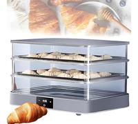 TozMvi Cassa di Lievitazione per Impasto Domestico | Controllo Automatico Dell'umidità E della Temperatura (20~45°c) | Lievitatore Elettrico per Pane, per Panificazione