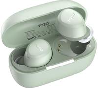 TOZO A1 2024 Novità Cuffie Bluetooth 5.3 con ORIGX Acustica 30 Ore Riproduzione EQ Regolazione Ultraleggero USB Tipo C IPX5 Verde