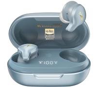 TOZO Golden X1 Cuffie Bluetooth 5.3 con Ibrido ANC Chiamata ENC Regolazione EQ Riproduzione 32 Ore Supporta Caricatore Wireless USB Tipo C IPX6 Blu