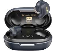 TOZO Golden X1 Cuffie Bluetooth 5.3 con Ibrido ANC Chiamata ENC Regolazione EQ Riproduzione 32 Ore Supporta Caricatore Wireless USB Tipo C IPX6 Nero
