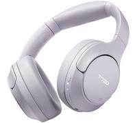 TOZO HT2 Cuffie Bluetooth 5.3 con ANC Ibrido Hi-Res Audio e ORIGX Acustica 40mm Controllore EQ Regolazione 60 Ore Riproduzione 3.5mm AUX Audio Cavo e USB Tipo C Viola