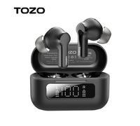 TOZO NC3 Auricolari wireless 45dB Cuffie Bluetooth con cancellazione del rumore Auricolari TWS Display a LED Potenza 32 EQ Supporto APP