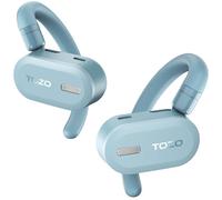TOZO O2 Cuffie Bluetooth Sport Multipoint, 10,5g Auricolari Bluetooth 5.3 con 4 Mics, APP Cuffie Wireless Running Gancio Rotazione Cancellazione Rumore Blu