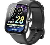 TOZO S7 Smartwatch Uomo Donna con 1.85" AMOLED Schermo Risoluzione 390x450 PPI Orologio con Bluetooth Chiamata e Messaggio Multipla Funzione di Salute e Vida 100+ Modalità Sportive IP68 Nero