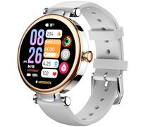 TOZO S8 Smartwatch Uomo Donna con 1.32" AMOLED Schermo Risoluzione 466x466 PPI Orologio con Bluetooth Chiamata e Messaggio Multipla Funzione di Salute e Vida 100+ Modalità Sportive Oro Rosa