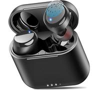 TOZO T6 Mini Auricolare Bluetooth Senza Fili Auricolare Senza Fili Design Erogonomico Sport 50H, IPX8 Auricolare Bluetooth Senza Fili EQ Personalizzato da App