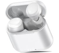 TOZO T6 Mini Cuffie Bluetooth 5.3 con Controllo Touch ORIGX 2.0 Acustica EQ Regolazione 50 Ore Riproduzione Supporta Caricatore Wireless e USB Tipo C IPX8 Bianco