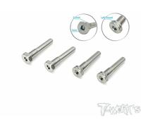 TP-119-HB T-Works Viti Filettate Titanio Ammortizzatori HB Hot Bodies D819 RS As