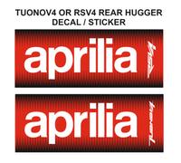 TP Hugger posteriore/decalcomania adesivo parafango per Aprilia RSV4 O TuonoV4
