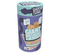 Tp Legno Gigante Serpenti e Scale 1 Gioco Tappetino 2 IN Dadi 4 Contatori