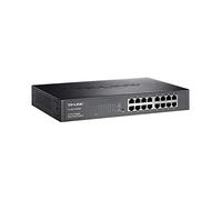 TP-Link 16-Port Desktop Gigabit Easy-Smart Ethernet Switch, Steel Case, 13-inch Rack-Mount(TL-SG1016DE)